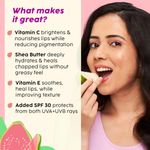Buy PLIX Guava Glowy Lip Tinted Balm for Smooth, Soft Lips | Shea Butter & Vitamin E for Buttery Soft Lips | For Glossy, Pink Lips | With SPF 30 PA+++ For Sun Protection |10 gm - Purplle