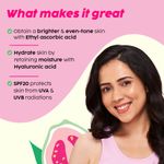 Buy PLIX Guava Glow Smoothie Moisturizer For Brighter Skin (50 gm) | With Vitamin C & Ala | Face Cream For Even-Tone Skin, Promotes Hydration | For Men & Women - Purplle