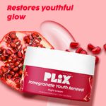 Buy PLIX Pomegranate 1.20% Retinol & 1% Bakuchi Oil Anti Ageing Night Cream | Reduces Fine Line & Wrinkles | For Men & Women | 50 gm - Purplle