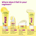 Buy PLIX Pineapple Advanced Depigmentation Dewy Sunscreen SPF 50 PA++++ | Alpha Arbutin & Aquaxyl | Reduces Pigmentation, Protects from UV & Blue Light, Hydrates Skin | Vegan & Paraben-Free | 50 gm - Purplle