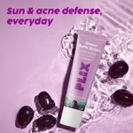 Buy PLIX 0.1% Salicylic Acid Jamun Mattifying Lightweight Sunscreen Spf50+ Pa+++ | Uva, Uvb Shield | Acne Reduction & Hydration| For Women & Men, Suitable For All Skin Types| 50 gm - Purplle