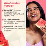 Buy PLIX Watermelon Protect & Hydrate 2 in 1 formula Moisturizer + Sunscreen | Lightweight Hydration | With SPF PA 50 ++++ | UVA & UVB protection | No White Cast | 50 gm - Purplle