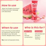 Buy PLIX Watermelon Protect & Hydrate 2 in 1 formula Moisturizer + Sunscreen | Lightweight Hydration | With SPF PA 50 ++++ | UVA & UVB protection | No White Cast | 50 gm - Purplle