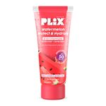 Buy PLIX Watermelon Protect & Hydrate 2 in 1 formula Moisturizer + Sunscreen | Lightweight Hydration | With SPF PA 50 ++++ | UVA & UVB protection | No White Cast | 50 gm - Purplle
