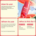 Buy PLIX Watermelon Tint Twist Color-Adapting Sunscreen | For light coverage & instant glow | SPF 50 PA++++ | Pentavitin®, Suncat DE™ | Sun Damage & Tan Repair | low to medium coverage | Light Golden Glow 50 gm - Purplle
