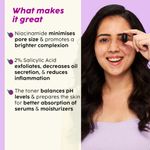 Buy PLIX Jamun Clarifying Fruity Toner (150 ml)|With Niacinamide & Jamun Extract|Targets Clogged Pores & Smoothens Skin|For Oily & Acne Prone Skin|Alcohol Free, For Women & Men - Purplle