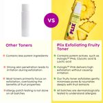 Buy PLIX Pineapple PHA 3% Alcohol Free Face Toner (150 ml) | Pore Tightening & Mild Exfoliation for Oily, Acne Prone, Sensitive & Normal Skin | Hydrating Face Toner for Glowing Skin - Purplle