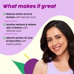 Buy PLIX Acne Patch Transparent, Waterproof with 0.5% Salicylic Acid | Ultra-thin with 100% Hydrocolloid | For Pimple Skin | 2 Sizes |36 patches - Purplle