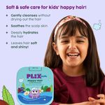 Buy PLIX Happy Hair Gentle Shampoo for gentle cleansing | Nourished & soft hair | soothes the scalp | moringa seed oil, argan oil & aloe vera | daily use | for 2 years & above kids 180 ml - Purplle