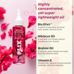 Buy PLIX Hibiscus Bond Repair Advanced Hair Oil for Damaged Hair - 100 ml | Repairs Damaged Hair Due To Heat Styling | Restores Strength & Reduces Breakage - Purplle