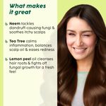 Buy PLIX Neem Anti-Dandruff Advanced Hair Oil | Reduces Dandruff | Soothes Itchy Scalp | Calms Inflammation | Non-Greasy & Lightweight | Dermatogically Tested |100 ml - Purplle