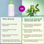 Buy PLIX Neem Anti-Dandruff Advanced Hair Oil | Reduces Dandruff | Soothes Itchy Scalp | Calms Inflammation | Non-Greasy & Lightweight | Dermatogically Tested |100 ml - Purplle