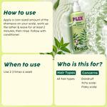 Buy PLIX Neem Anti-Dandruff Advanced Shampoo | Piractone Olamine & Pentavitin Paraben & Sulphate Free | For Men & Women | 200 ml - Purplle