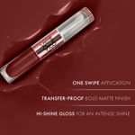 Buy Lakme 9 to 5 Matte to Glass Liquid Lip - Cocoa, 7.6 ml - Purplle