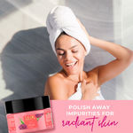 Buy LUX ROSE & ALOEVERA GEL BODY SCRUB, 300 gm - Purplle