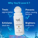 Buy Chemist at Play UnderArm Roll-On with 5% AHA, Lactic Acid & 1% Mandelic Acid| Prevents Body Odour, Brightens Skin & Exfoliates Underarm| For Sensitive Skin| Aqua Fragrance| Alcohol Free| 75 ml - Purplle