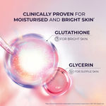 Buy LUX International Bouncy & Bright Bathing Soap with Glutathione & Glycerin, 4 x 130 gm, for Soft Skin - Purplle