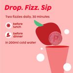 Buy PLIX Apple Cider Vinegar Effervescent Tablet With Mother I With Vitamin B6 & B12|Pack Of 1 (Apple),15 Capsules|No Added Sugar |Easy To Carry & Consume,1 Count - Purplle
