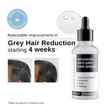 Buy Bare Anatomy Advanced Anti-Grey Serum | Reduces Hair Greying | Silverfree Peptide + Biotin + Rosemary | Fast Absorbing, Odorless, Non-Sticky | Clinically proven formula For Men & Women | 50 ml - Purplle