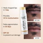 Buy Chemist At Play's Natural Lip Balm| Repairs Chapped Lips Brightens Dark Lips | 1% Kojic Acid| SPF 50 PA++++| For men and women| 4.5 gm - Purplle