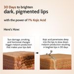 Buy Chemist At Play's Natural Lip Balm| Repairs Chapped Lips Brightens Dark Lips | 1% Kojic Acid| SPF 50 PA++++| For men and women| 4.5 gm - Purplle
