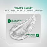 Buy Garnier Men Acno Fight Gentle Gel Cleanser Face Wash for Men | With Salicylic Acid & Centella | Fights Acne, Soothes Skin | For Sensitive, Oily & Acne-Prone Skin | No Parabens, Alcohol, or Soap | 100 gm - Purplle