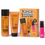 Buy Matrix Professional Smooth Hair Combo | Anti-frizz Shampoo 200 ml + Anti-Frizz Conditioner 98 gm + Porosity Spray 20 ml FREE - Purplle