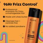 Buy Matrix Professional Smooth Hair Combo | Anti-frizz Shampoo 200 ml + Anti-Frizz Conditioner 98 gm + Porosity Spray 20 ml FREE - Purplle