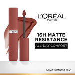 Buy L’Oreal Paris Infallible Matte Resistance Liquid Lipstick, Lazy Sunday 150, 5 ml - Purplle