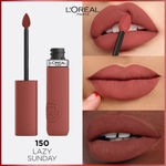 Buy L’Oreal Paris Infallible Matte Resistance Liquid Lipstick, Lazy Sunday 150, 5 ml - Purplle