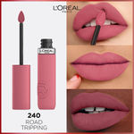 Buy L’Oreal Paris Infallible Matte Resistance Liquid Lipstick, Road Tripping 240, 5 ml - Purplle