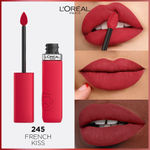 Buy L’Oreal Paris Infallible Matte Resistance Liquid Lipstick, French Kiss 245, 5 ml - Purplle