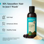 Buy Pilgrim Patua 2.0 Shampoo 10X Keratin Hair Smoothening Shampoo for Men & Women|Frizzy & Dry Hair 100 ml - Purplle