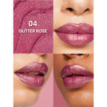 Buy Swiss Beauty More Than Glitter Lipstick- One Swipe Smooth Glide - Glitter Rose - 3 gm - Purplle