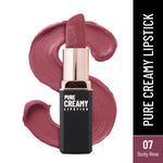 Buy Swiss Beauty Pure Creamy Lipstick | Smooth Glide | Matte Finish | Rich Colour | With Vitamin E & Tea Tree Oil | Hydrating | Dusty Rose - 4 gm - Purplle