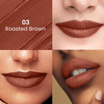 Buy Swiss Beauty Satin Comfort Lipstick - Roasted Brown - 3 gm - Purplle