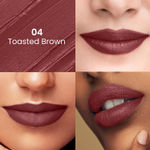 Buy Swiss Beauty Satin Comfort Lipstick - Toasted Brown - 3 gm - Purplle