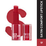 Buy Swiss Beauty Satin Comfort Lipstick - Red Dahlia - 3 gm - Purplle