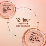 Buy Swiss Beauty 12-Hour Oil-Free Shine | With Vitamin E & B3 | UV Light ProtectMatte & Blur Balm | Prep + Prime Primer - 8 gm - Purplle