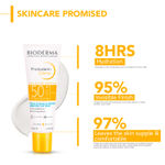 Buy Bioderma Photoderm Creme SPF 50+ Sunscreen Normal To Dry Sensitive Skin - Sun Active Defense (40 ml) - Purplle