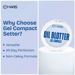 Buy MARS Oil Blotter Gel Compact for Poreless Effect (5 gm) with Applicator | Oil Control | Mattifying Formula | Long-Lasting | Shine Free Matte Finish | Flawless Skin - Purplle