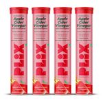 Buy PLIX Apple Cider Vinegar Effervescent for Weight Loss (Juicy Watermelon) - Pack Of 4, 252 gm - Purplle