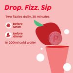 Buy PLIX Apple Cider Vinegar Effervescent for Weight Loss (Juicy Watermelon) - Pack Of 4, 252 gm - Purplle