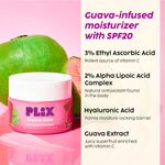 Buy PLIX Guava Glow 3-in-1 Skincare Set: Cleanser (100 ml), Vitamin C (30 ml) & Moisturizer (50 gm) Combo of 3 - Purplle