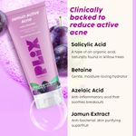 Buy PLIX Jamun Face Wash (100 ml) and Active Acne Serum (30 ml) Combo of 2 For Active Acne & Oil Control, For Breakouts | Oily & Acne Prone Skin | Women & Men - Purplle