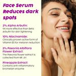 Buy PLIX Pineapple De-pigmentation Skincare Kit For Dark Spot Removal | Cleanser (100 ml), Face Serum (30 ml) and Moisturizer (50 gm) Combo With 2% Alpha Arbutin For Women & Men, Combo of 3 - Purplle