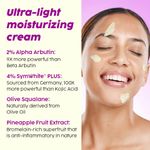 Buy PLIX Pineapple De-pigmentation Skincare Kit For Dark Spot Removal | Cleanser (100 ml), Face Serum (30 ml) and Moisturizer (50 gm) Combo With 2% Alpha Arbutin For Women & Men, Combo of 3 - Purplle