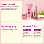 Buy PLIX Guava & Roses Regime for Bright Skin & Balanced Skin pH| Hydrating Cleanser (100 ml)| 2-in-1 Toner Serum (150 ml)| Vitamin C Serum(30 ml) | Smoothie Moisturizer (50 gm) | For Men & Women| Glowing in 1 Use, Combo of 4 - Purplle