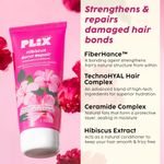 Buy PLIX Hibiscus Frizz Control Hair Serum (50 ml) + Bond Repair Shampoo (200 ml) + Conditioner (175 ml) | Protects & Smoothes Frizzy Hair| 3x Strength with Fiberhance, Combo of 3 - Purplle