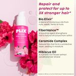 Buy PLIX Hibiscus Frizz Control Hair Serum (50 ml) + Bond Repair Shampoo (200 ml) + Conditioner (175 ml) | Protects & Smoothes Frizzy Hair| 3x Strength with Fiberhance, Combo of 3 - Purplle